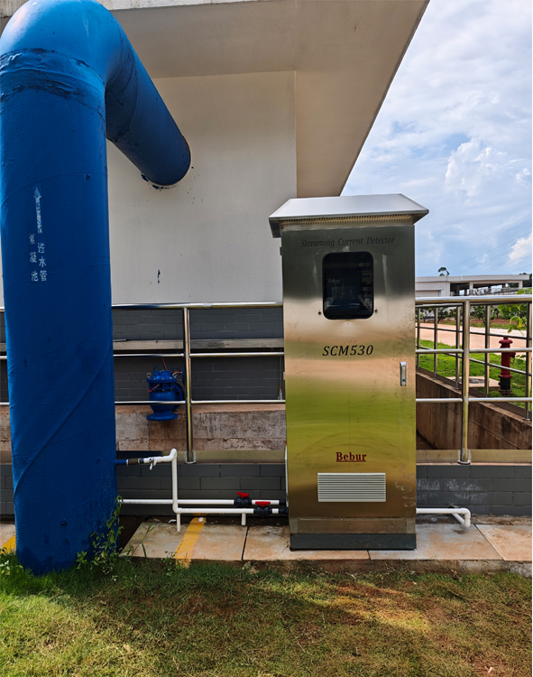 SCM530流动电流仪在广西玉林某自来水厂中的应用
