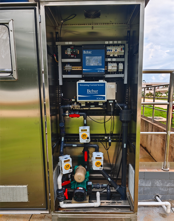 SCM530流动电流仪在广西玉林某自来水厂中的应用