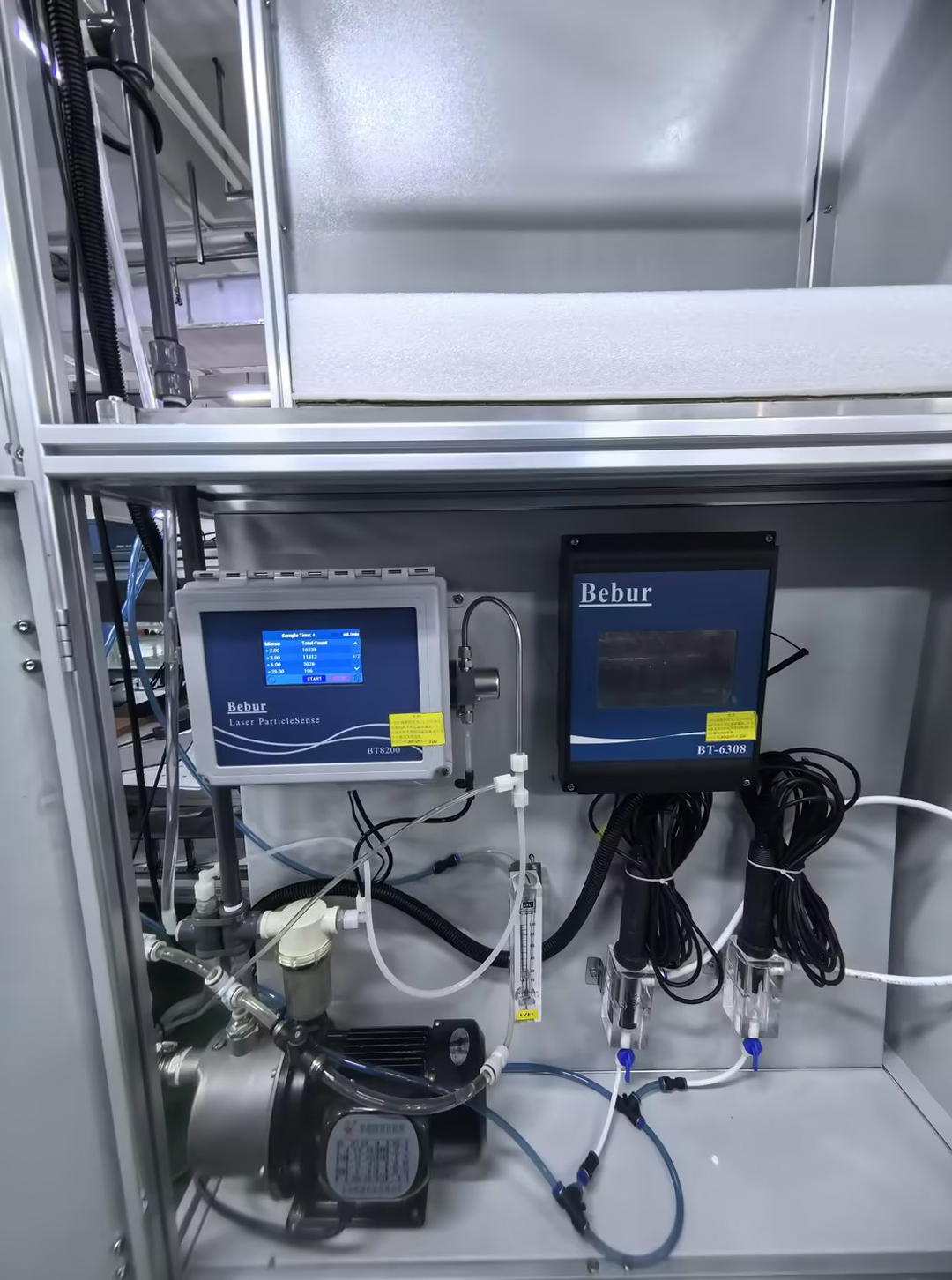 Bebur巴倍尔液体颗粒计数器在液冷行业的应用