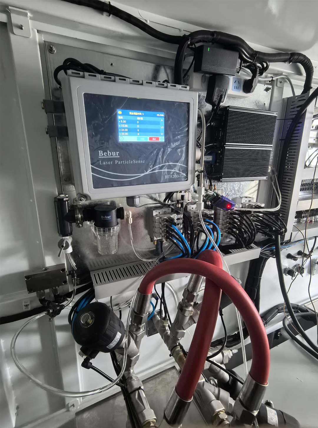 Bebur巴倍尔液体颗粒计数器在液冷行业的应用