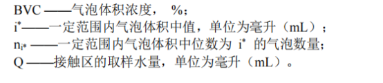 BVC计算公式