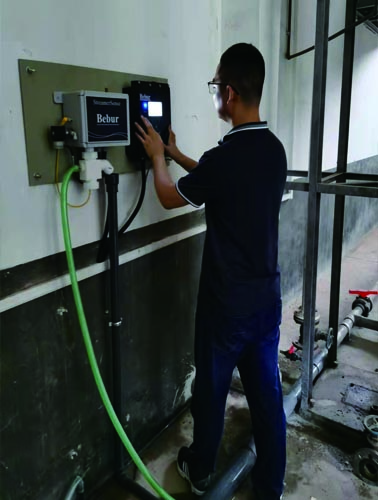 SCM530游动电流分析仪在厦门杏林水厂的应用