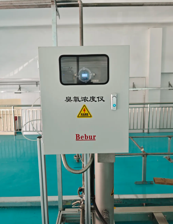 Bebur巴倍尔臭氧浓度仪在北安市净水厂实拍图片