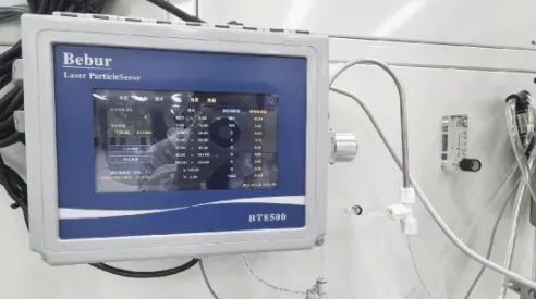 Bebur巴倍尔BT8500液体颗粒计数器在液冷软管洁净度测试中的应用