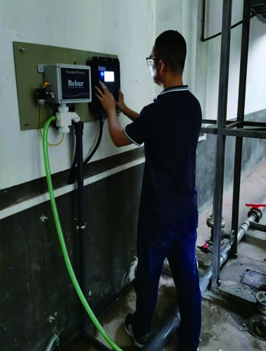 Bebu游动电流分析仪在厦门杏林水厂的应用