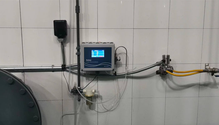 BT8200水中颗粒计数器在重庆万州江南水厂的应用